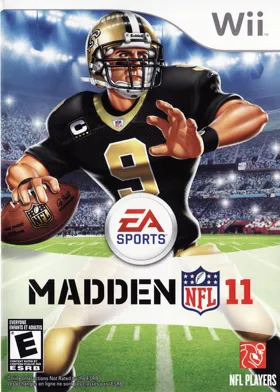 Madden NFL 11 box cover front